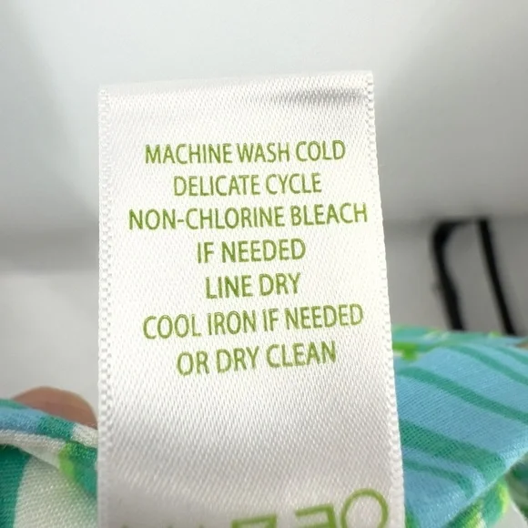 Lilly Pulitzer Alina Slim Ankle Pants Womens 0 Fronds Place Print Tropical Color - Picture 8 of 13